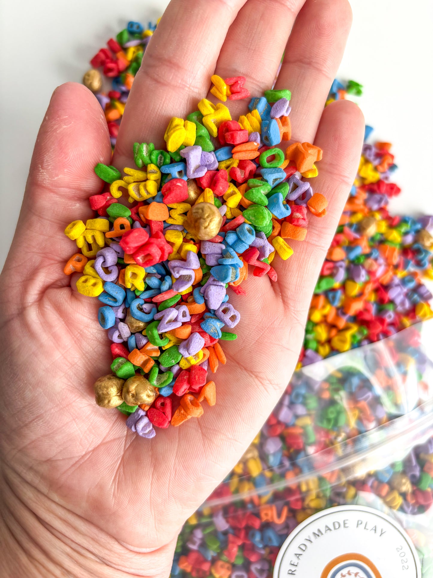 Rainbow ABC’s- Fruit Loops Scented!