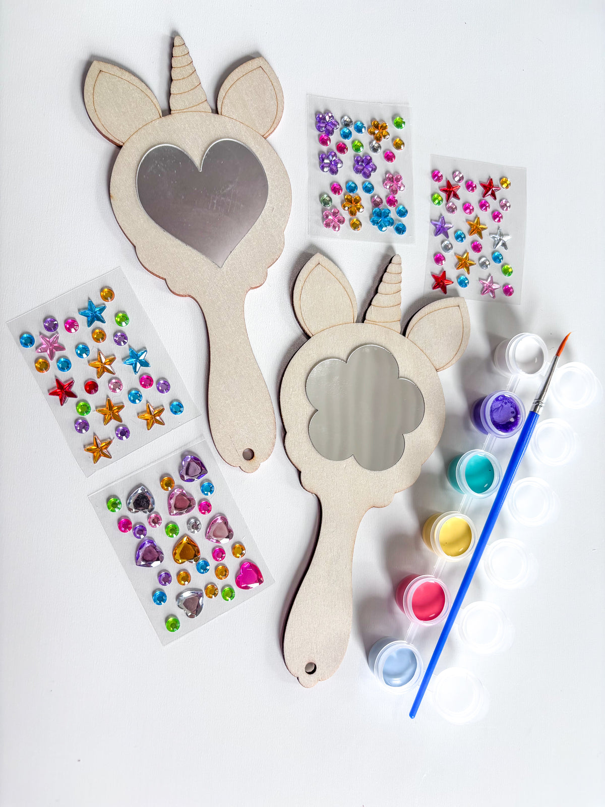 DIY Unicorn Mirrors