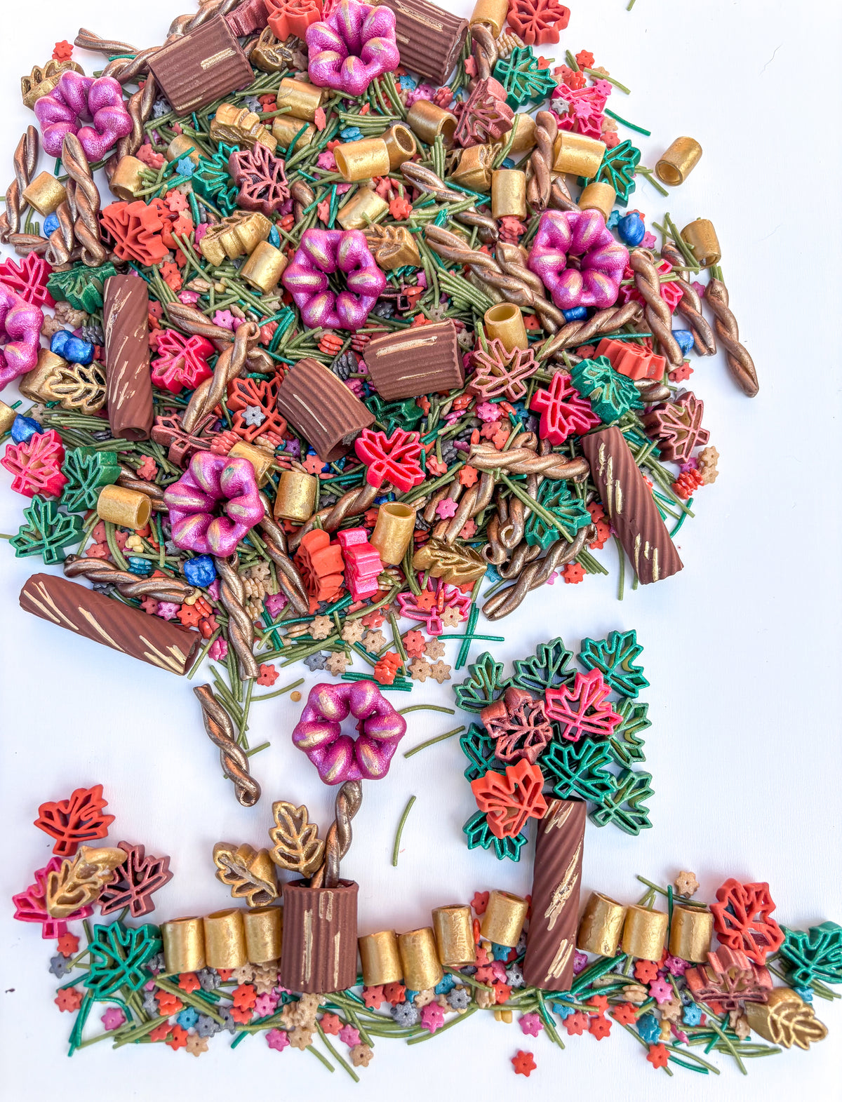 Flowers, Leaves & Whimsy- Hand Painted Filler