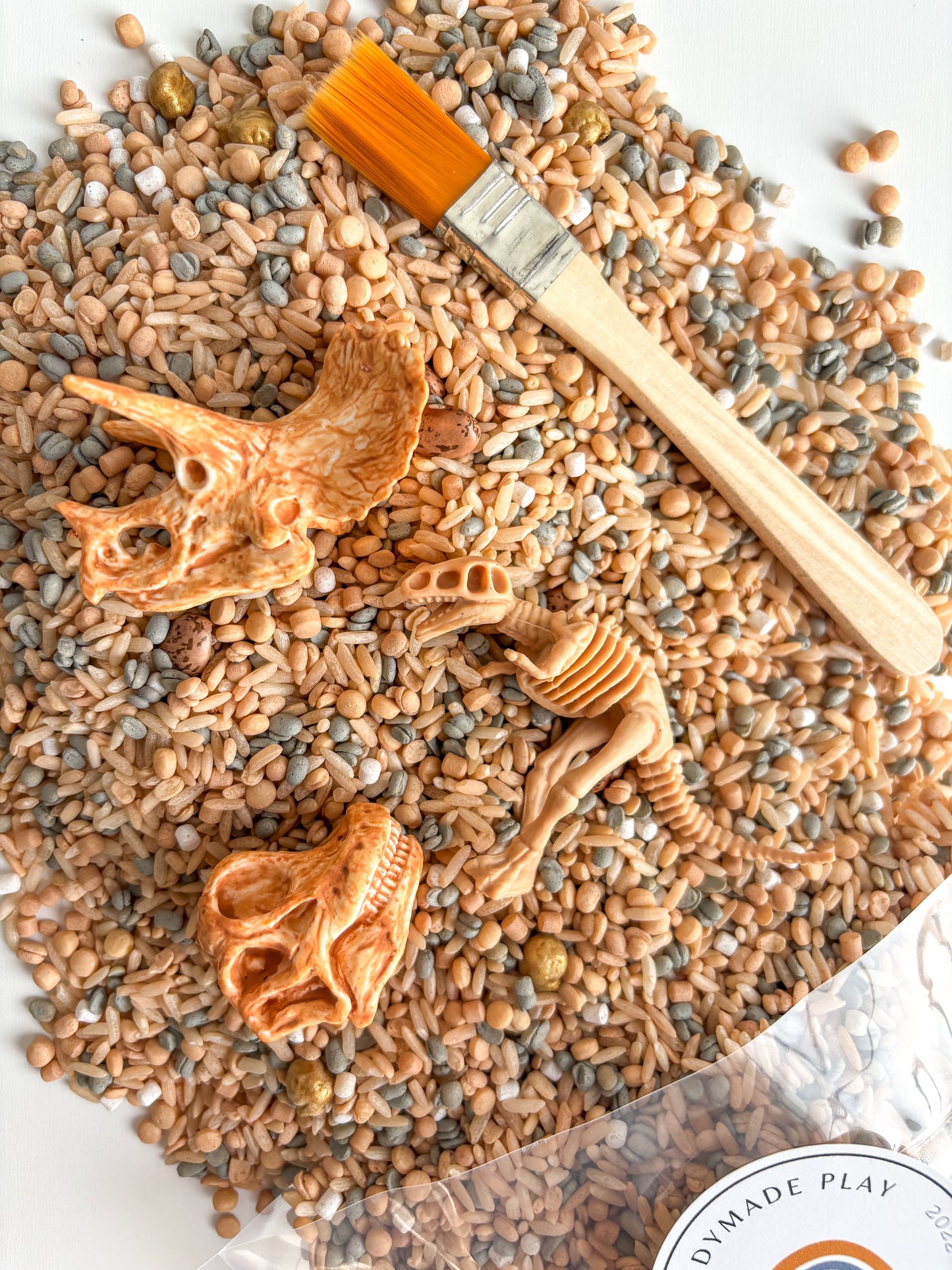 Prehistoric Scented Sensory Bin Filler