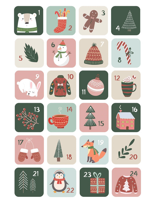 Cozy Christmas 24 Day Advent Calendar *PREORDER