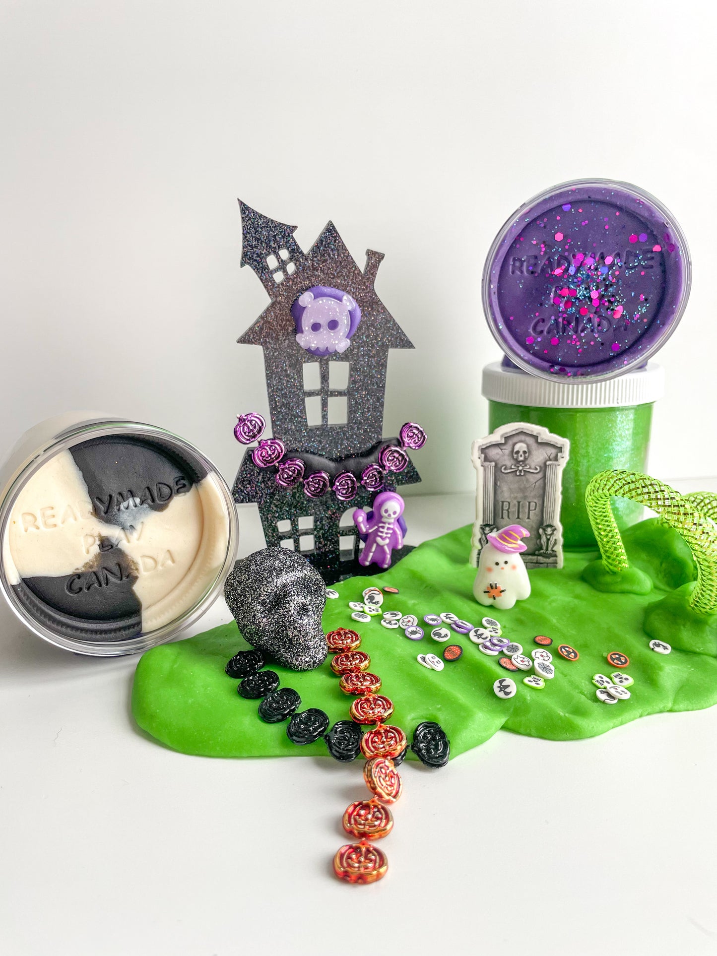 Beetlejuice Inspired Haunted House Kit with Scented Dough