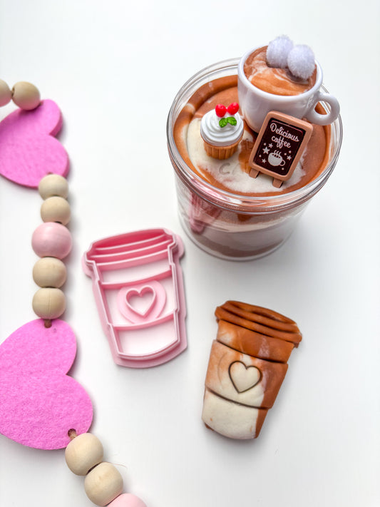 Love You a Latte Playdough Kit