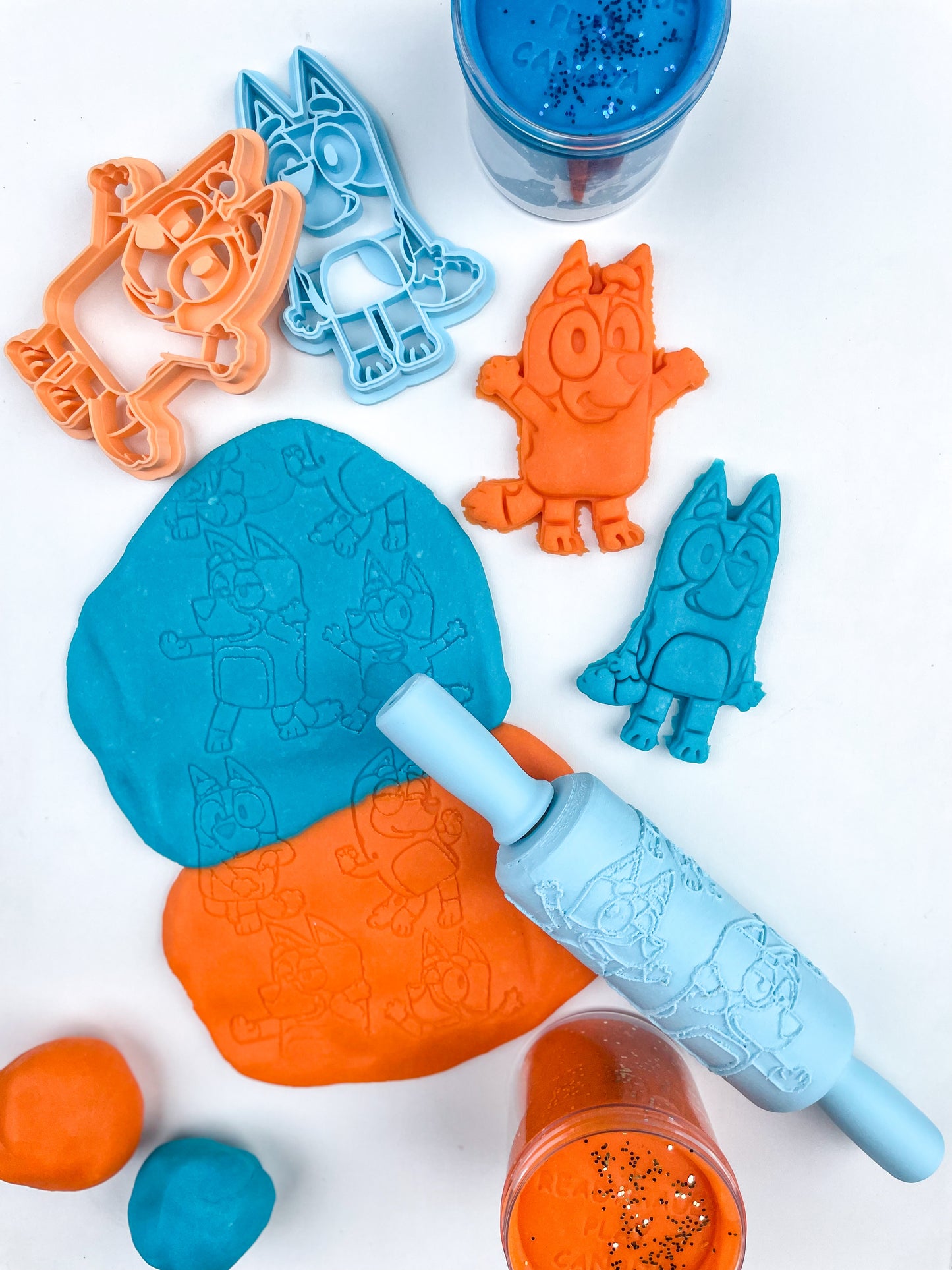 Bluey & Fam Playdough Pack