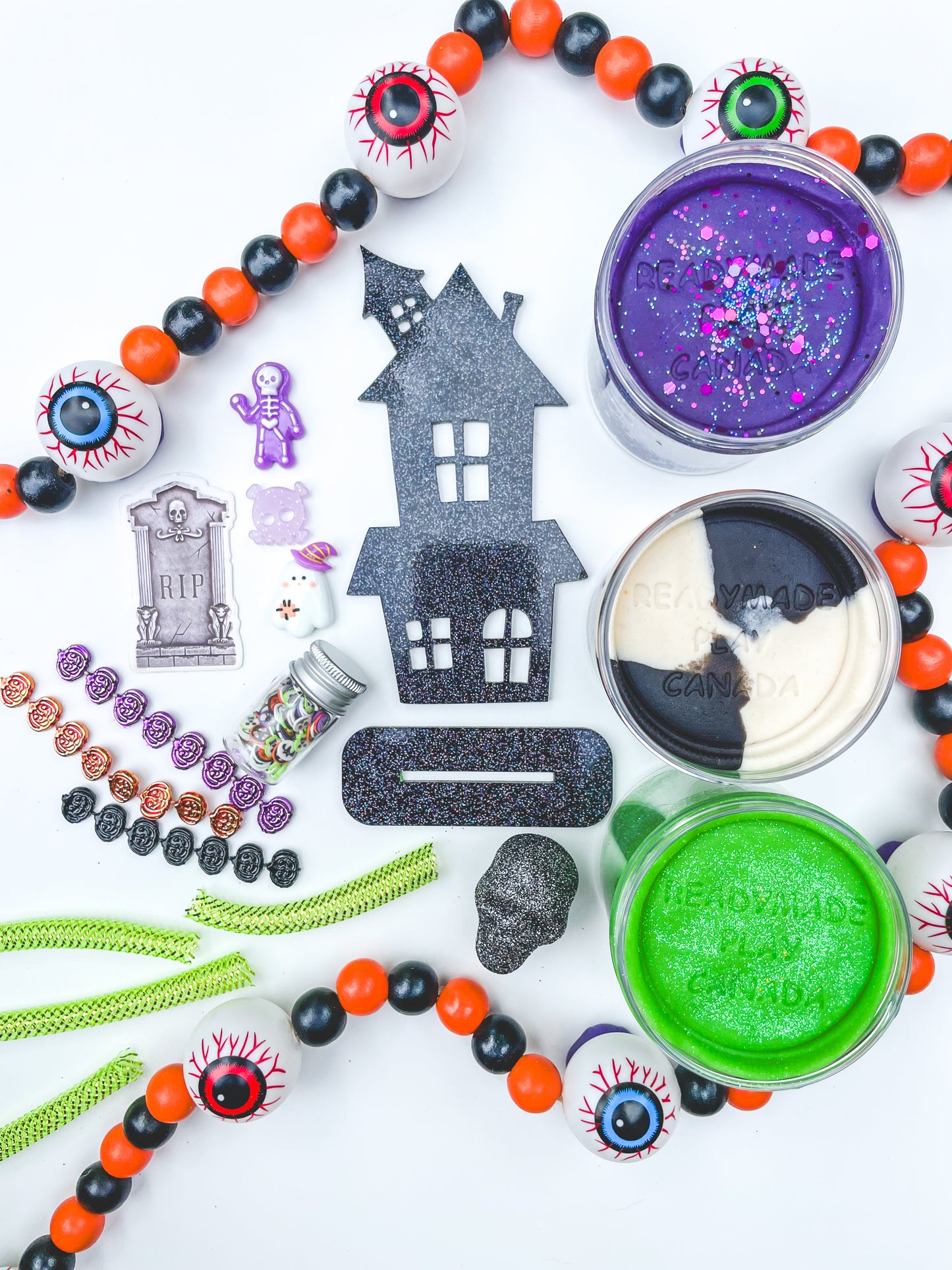 Beetlejuice Inspired Haunted House Kit with Scented Dough