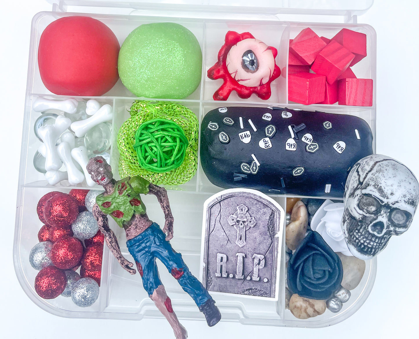 Extra Creepy Zombie Playdough Kit