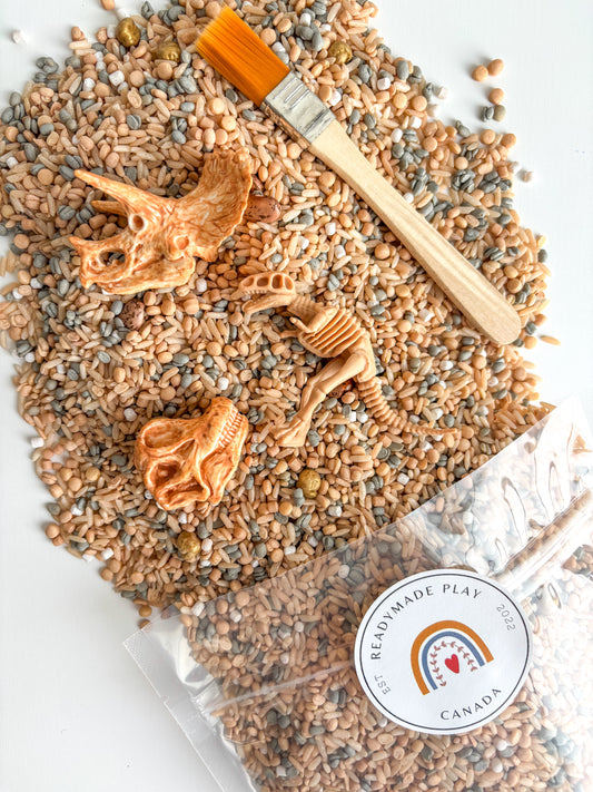 Prehistoric Scented Sensory Bin Filler