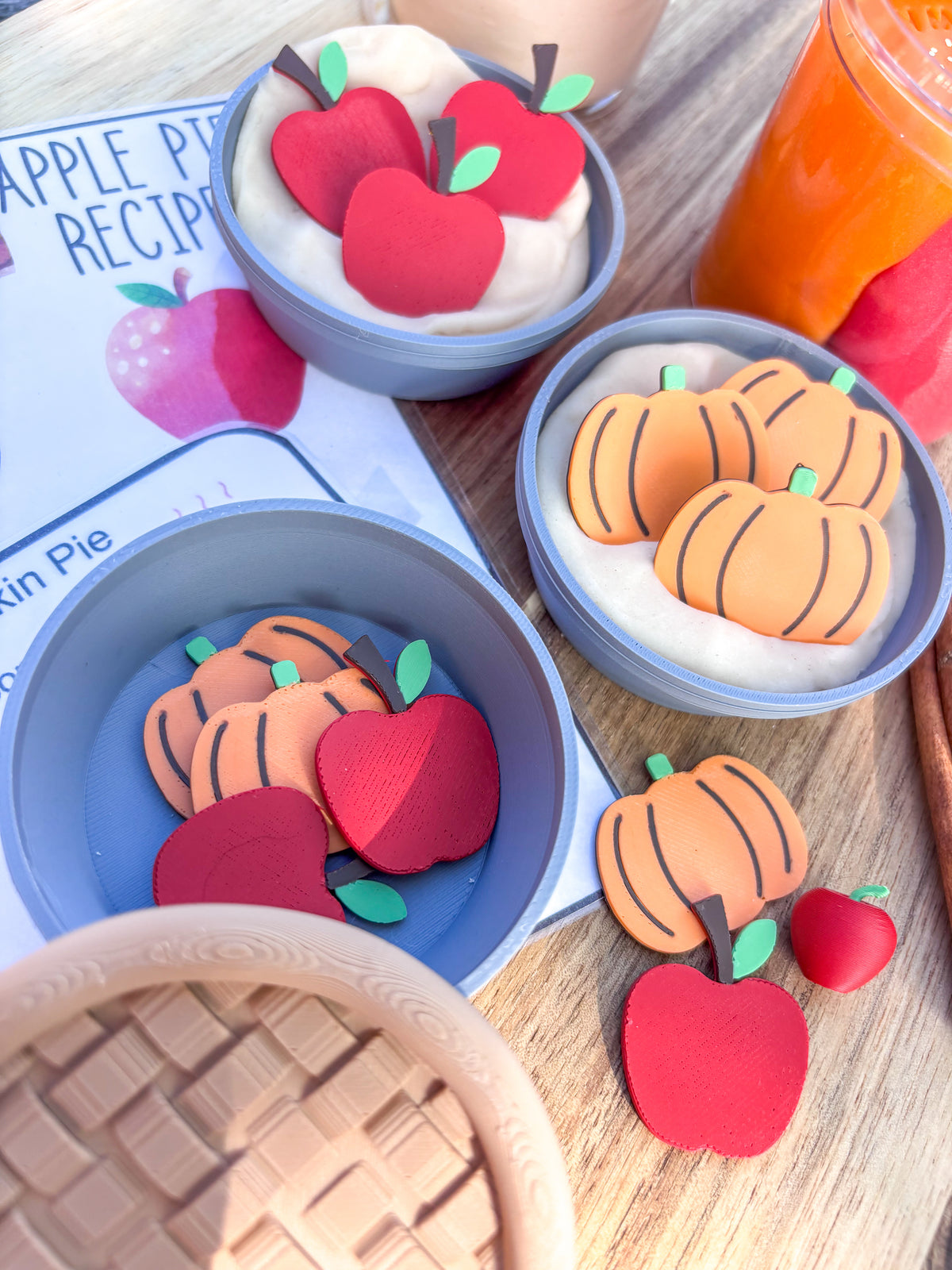Fall Pie Playdough Kit