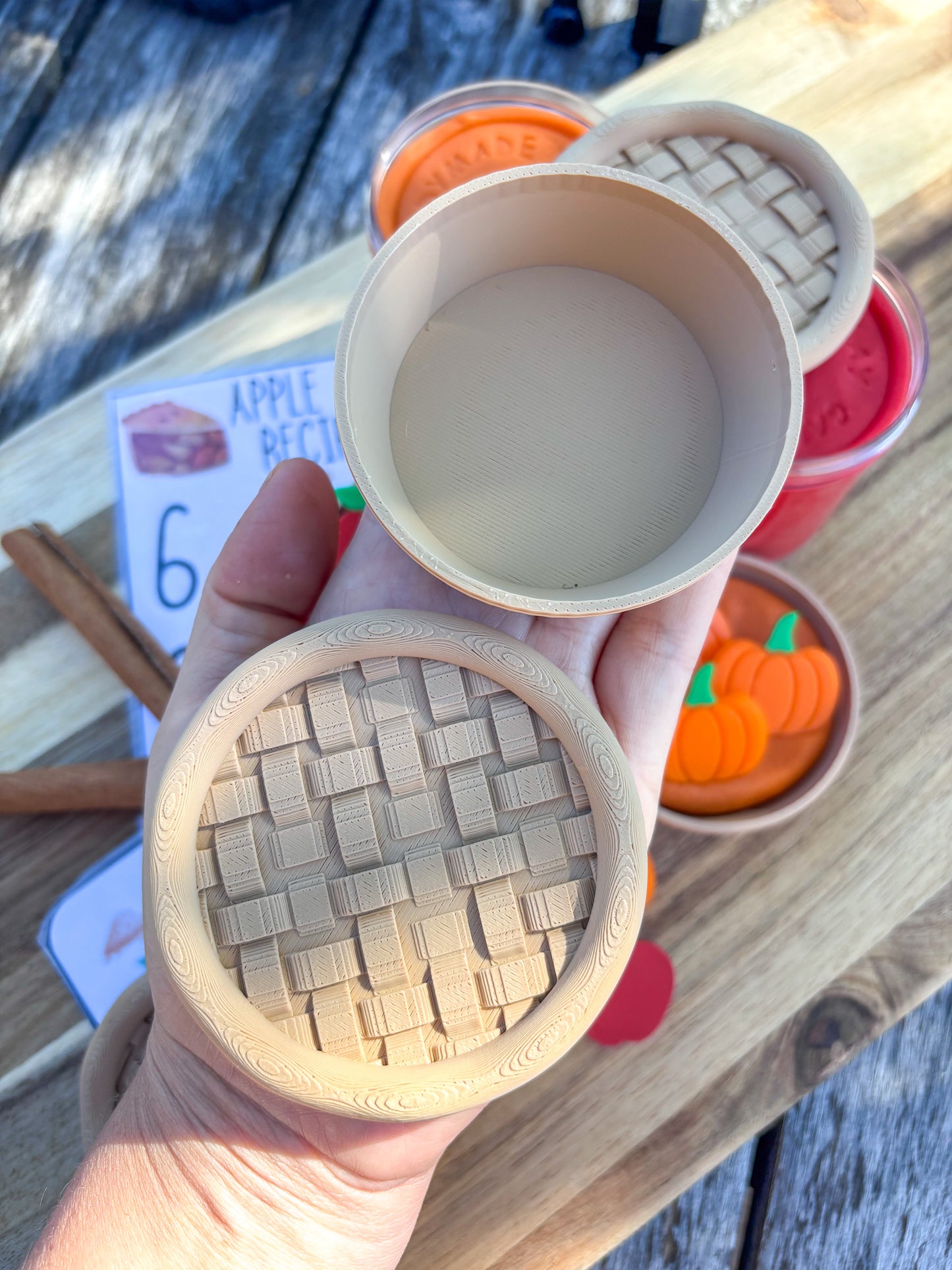 Fall Pie Playdough Kit