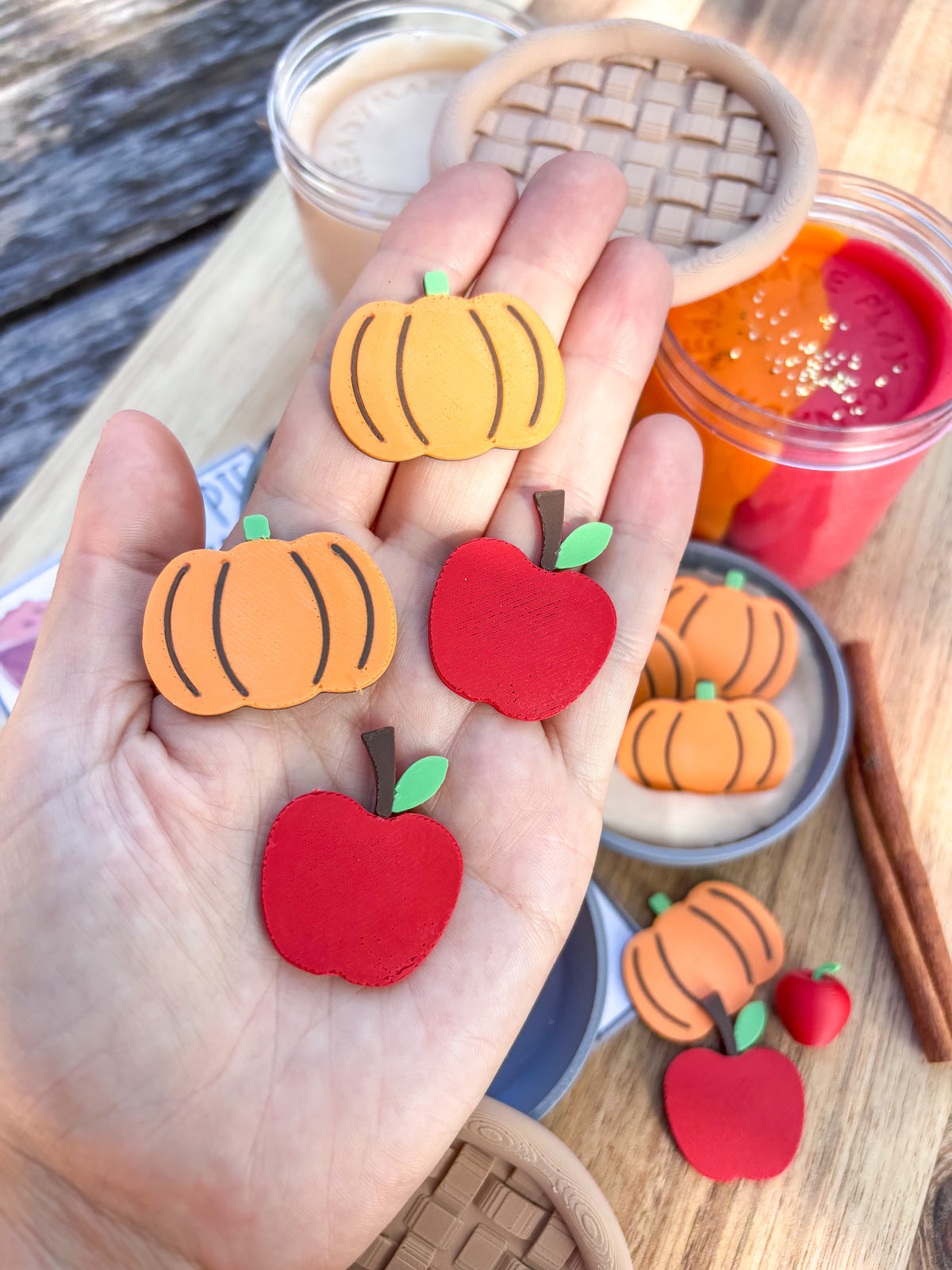 Fall Pie Playdough Kit