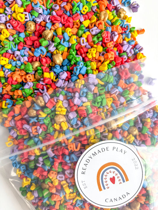 Rainbow ABC’s- Fruit Loops Scented!