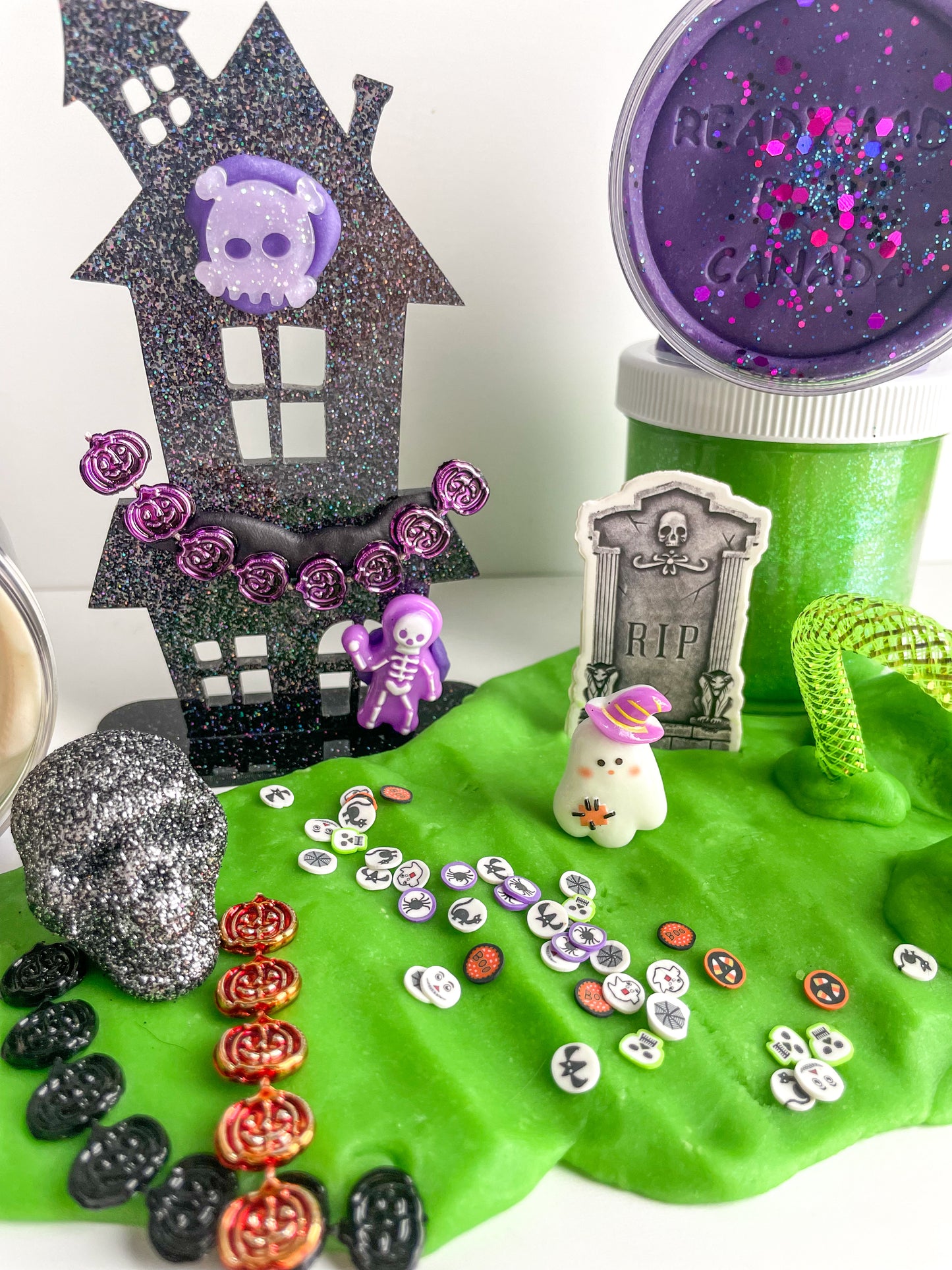 Beetlejuice Inspired Haunted House Kit with Scented Dough