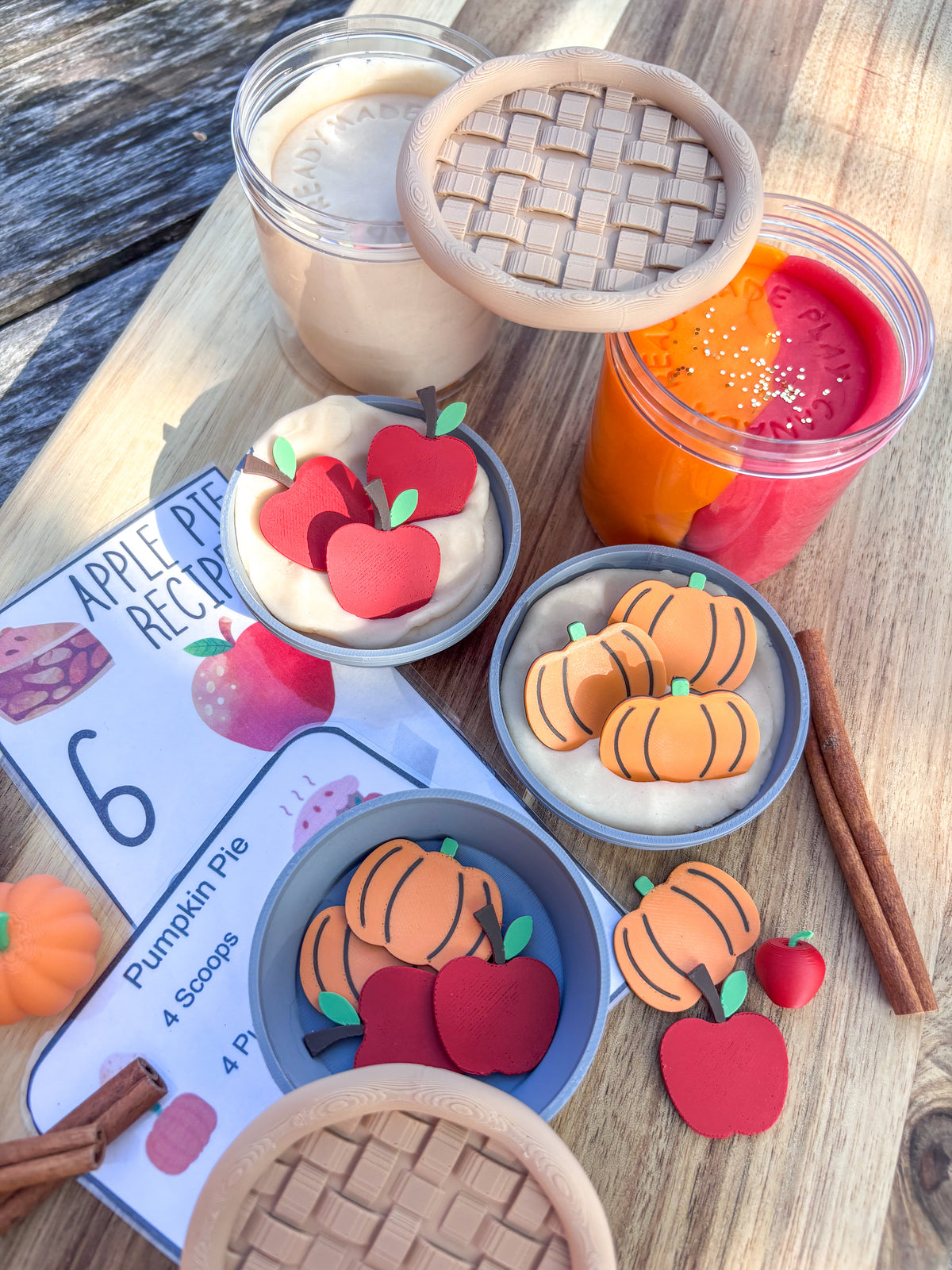 Fall Pie Playdough Kit