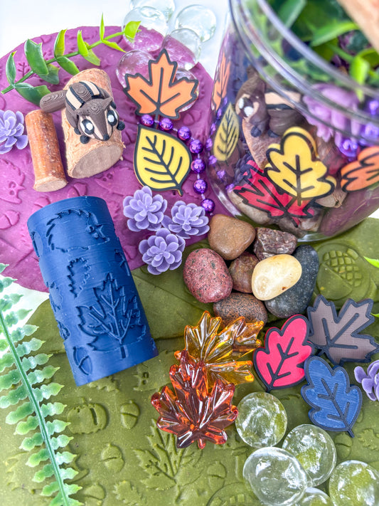 Chipmunk’s Whimsical Woodland- Playdough Imagination Jar